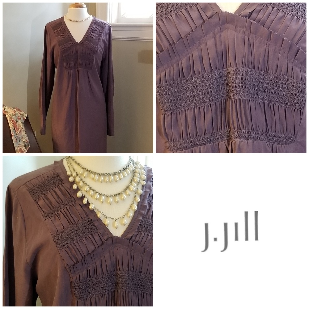 J. Jill purple dress